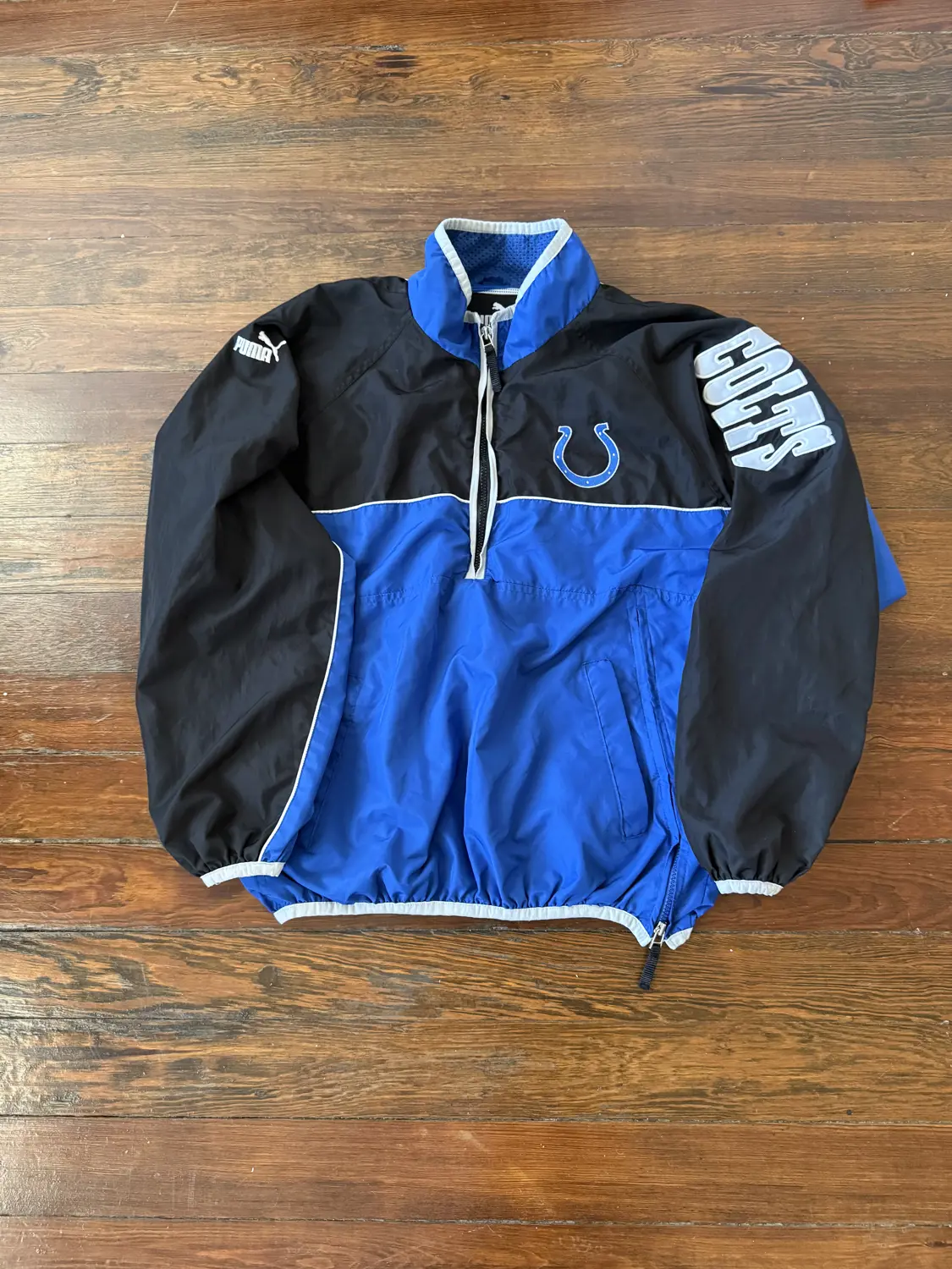 Vintage Puma Indianapolis Colts Windbreaker