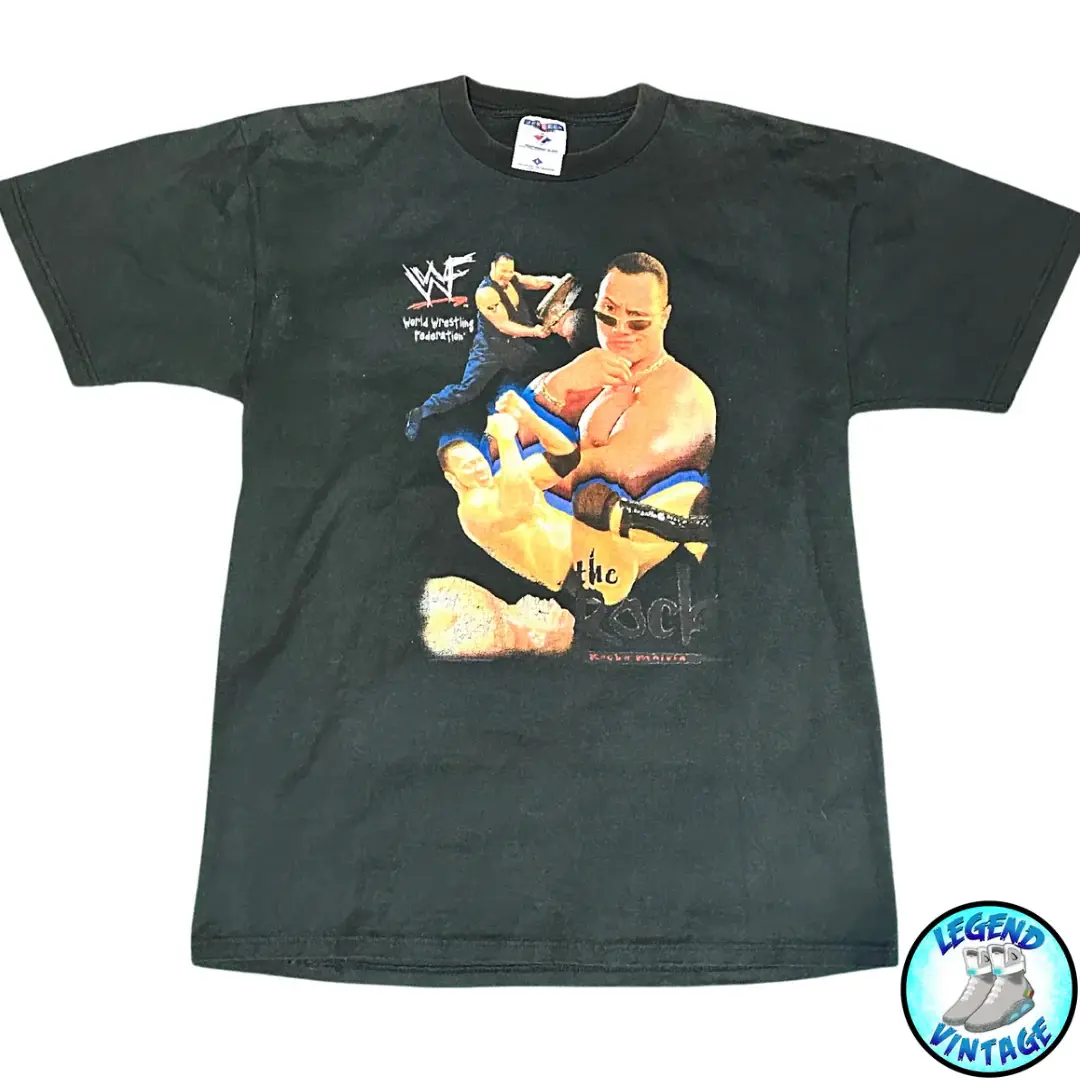 The Rock WWF Wrestling T-shirt