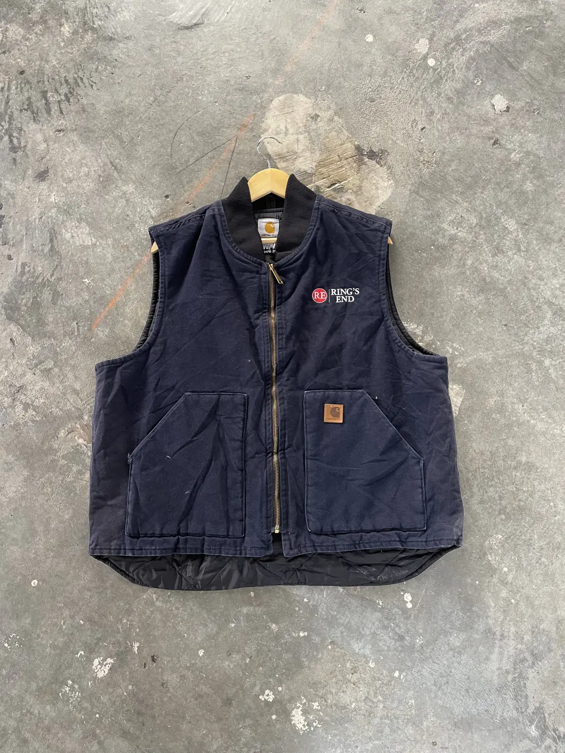 Navy Carhartt Vest