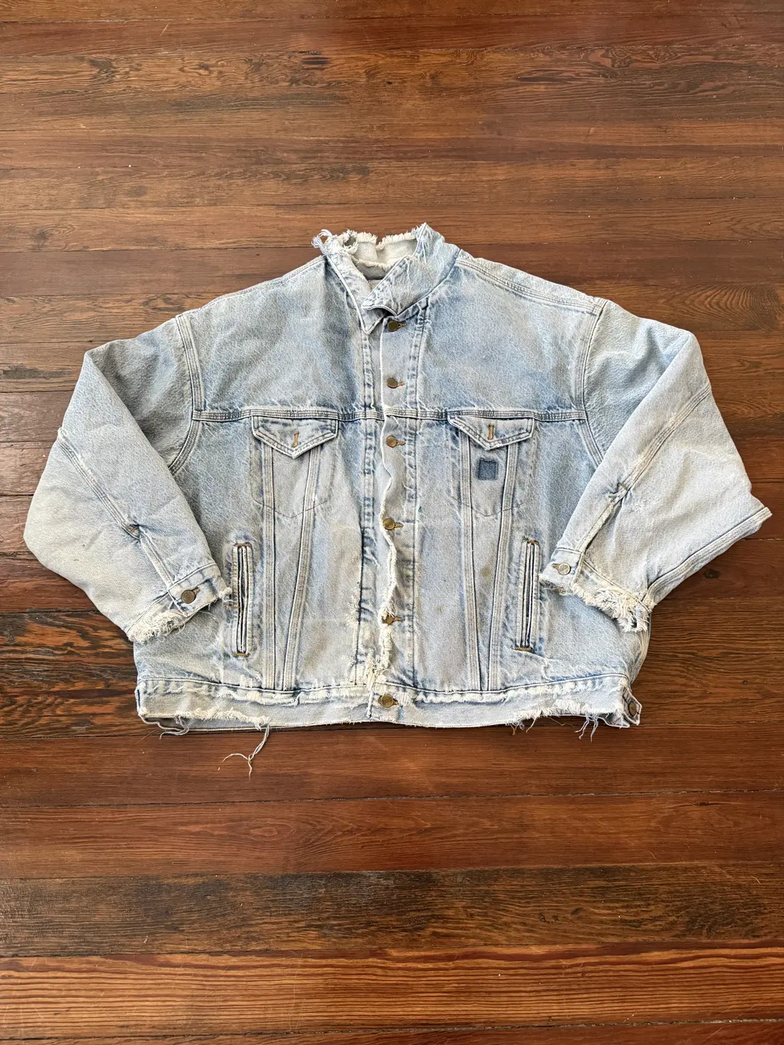 Vintage Carhartt Denim Trucker Jacket