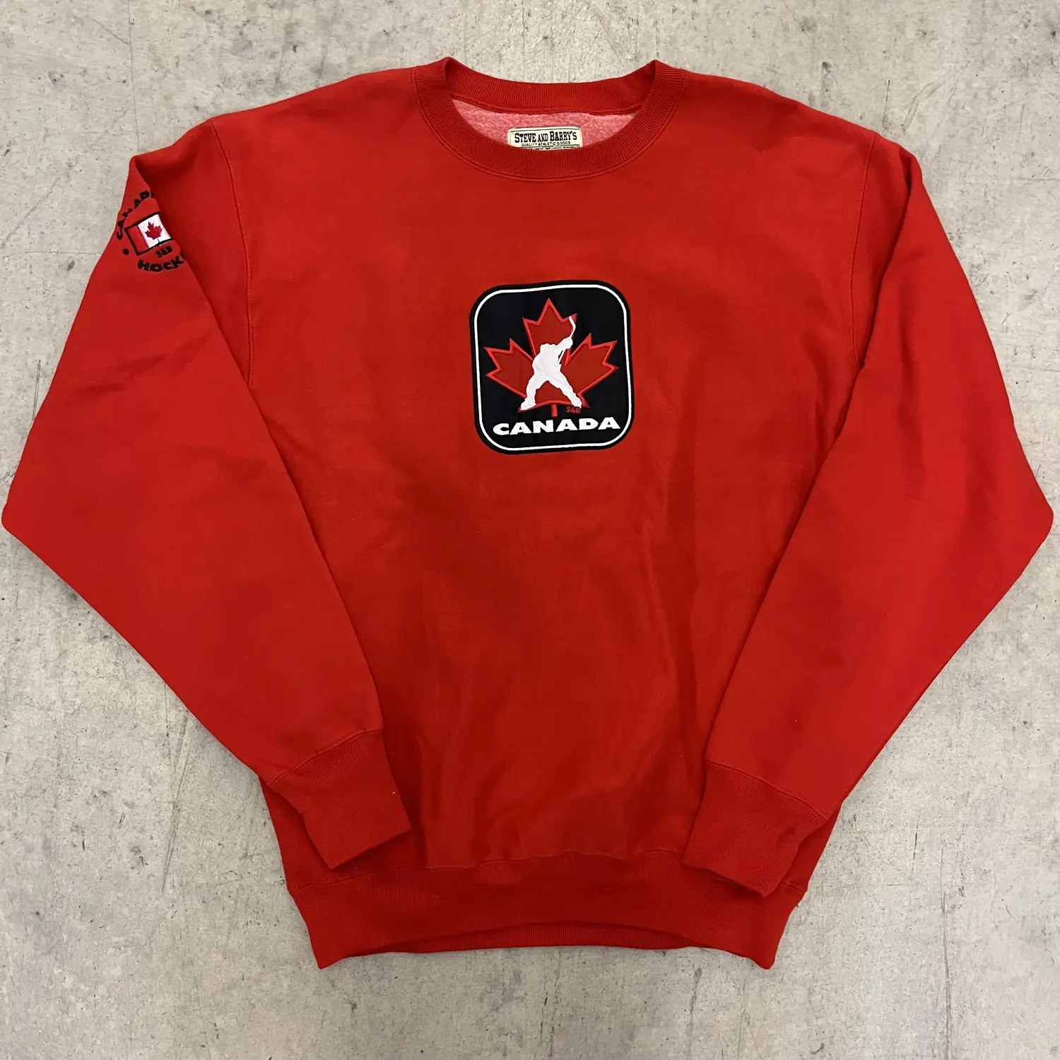 Vintage Canada Hockey Heavyweight Crewneck