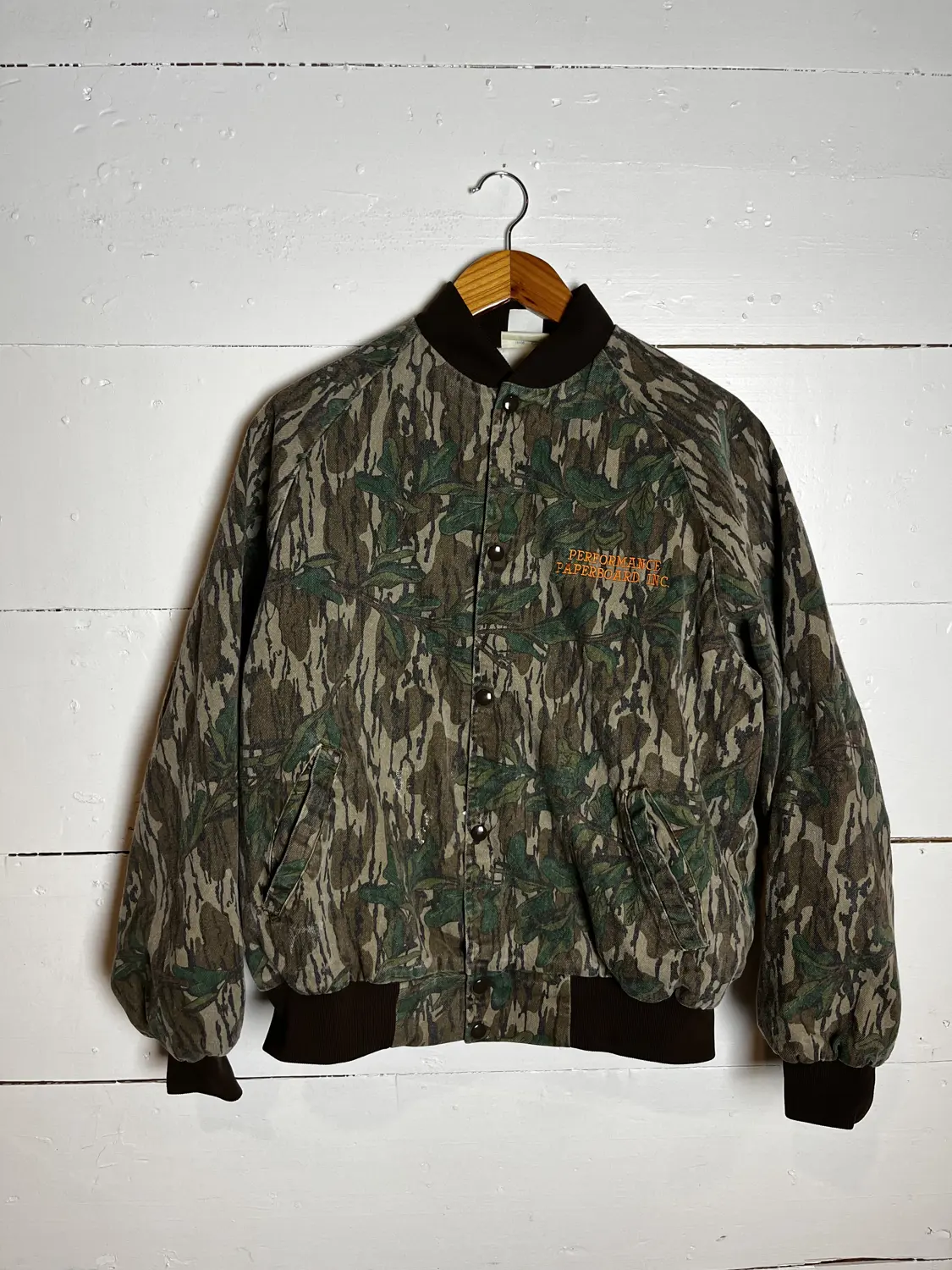 Mossy Oak greenleaf bomber